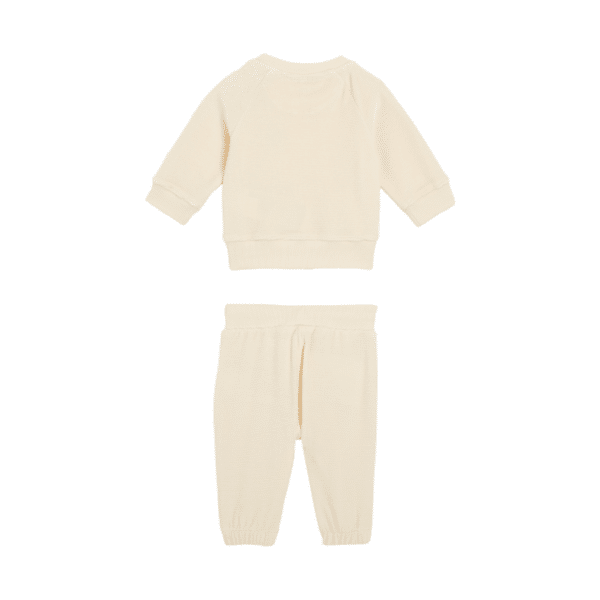calvin klein baby toddler cream tracksuit back view