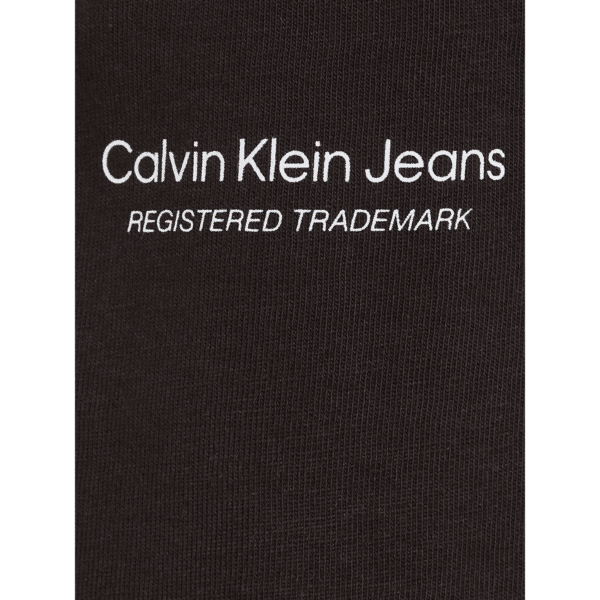calvin klein jeans black tshirt logo