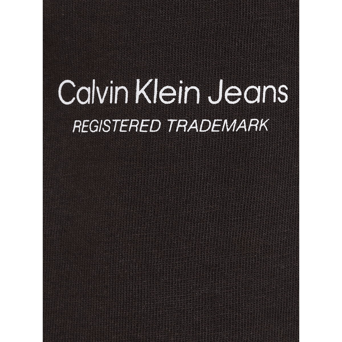 calvin klein jeans black tshirt logo