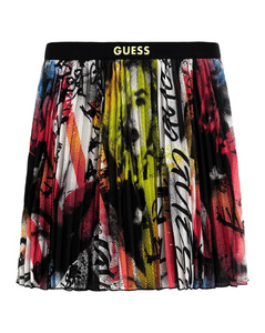 guess girls graffiti skirt