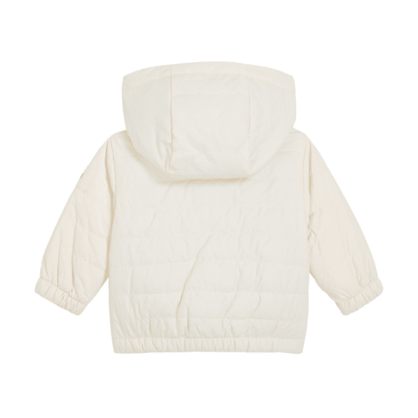 tommy hilfiger baby cream quilted jacket back view