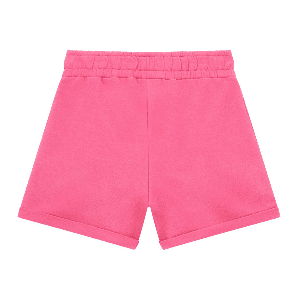 guess girls active shorts pink back view