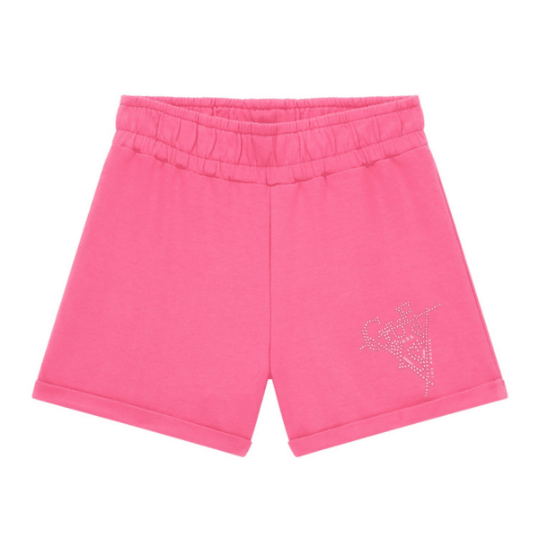 guess girls active shorts pink